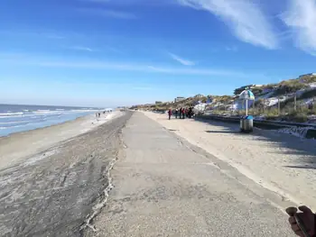 De Panne in de sneeuw (België)